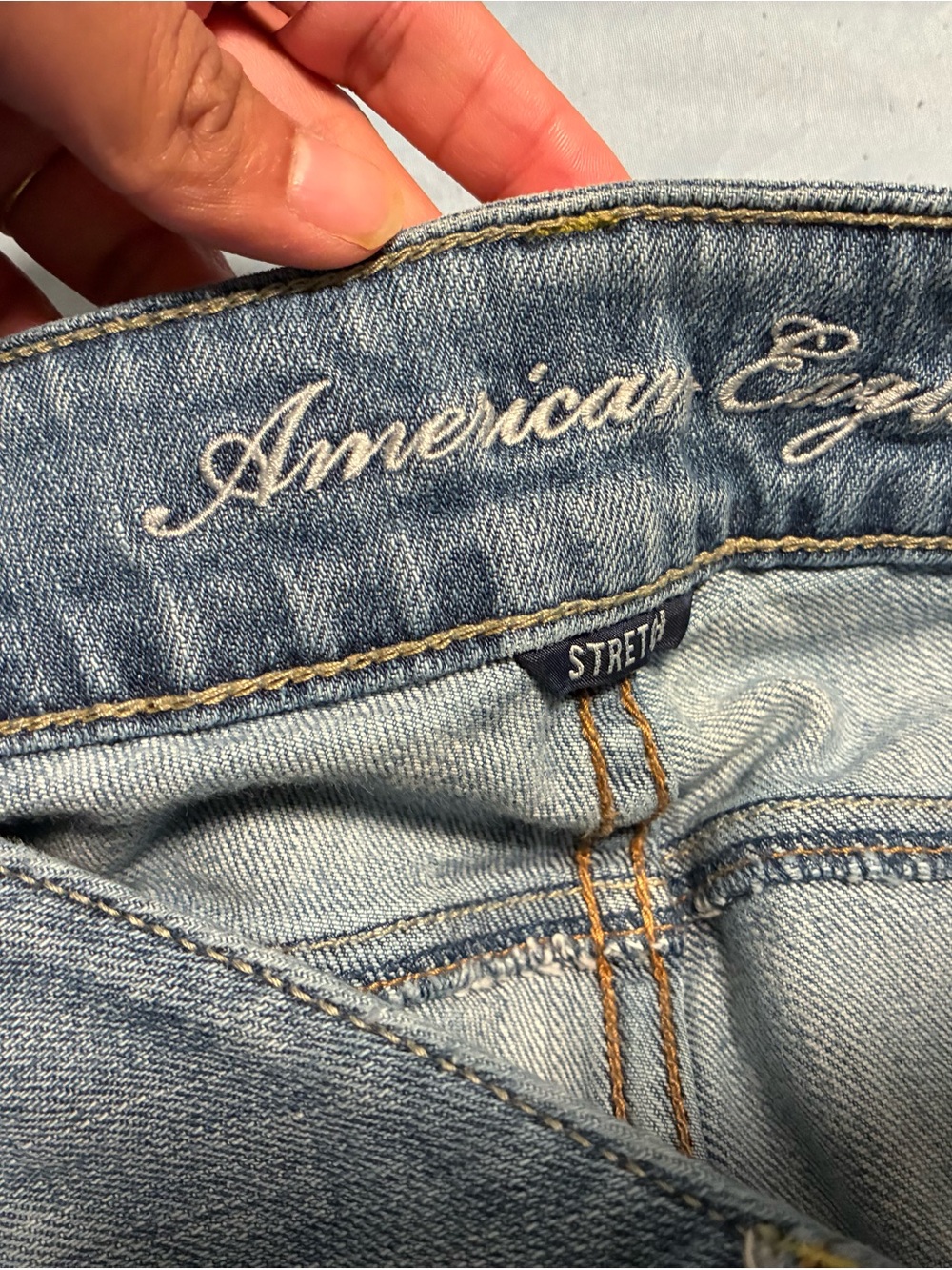 American Eagle Outfitters Light Blue Stretch Jeggings